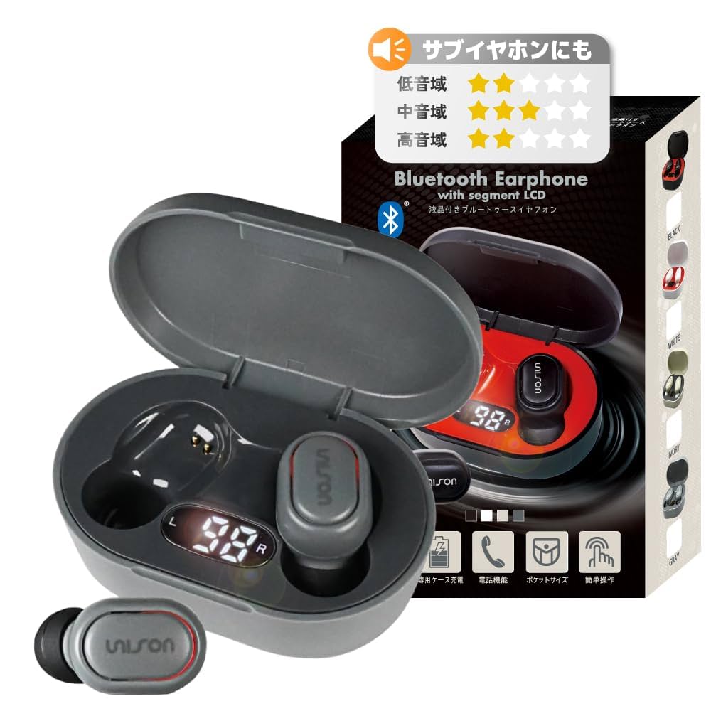 新品未使用！Bluetooth5.3フルワイヤレスイヤホン Amazon.co.jp: ワイヤレスイヤホン bluetooth イヤホン
